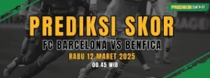 Prediksi Skor Barcelona vs Benfica
