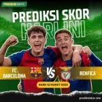 Prediksi Skor Barcelona vs Benfica