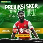 Prediksi Skor Arsenal vs Psv